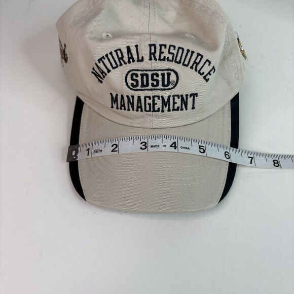 SDSU Natural Resource Management Adjustable Hat, Walleye Quail, Cream, Gear - Picture 7 of 8